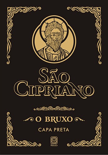 Livro Sao Cipriano O Bruxo (Capa Preta)