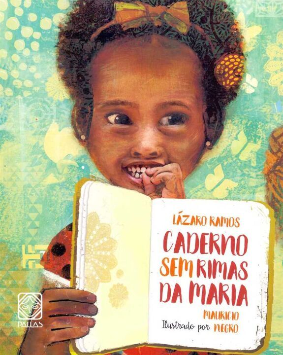 Livro Caderno sem rimas da Maria