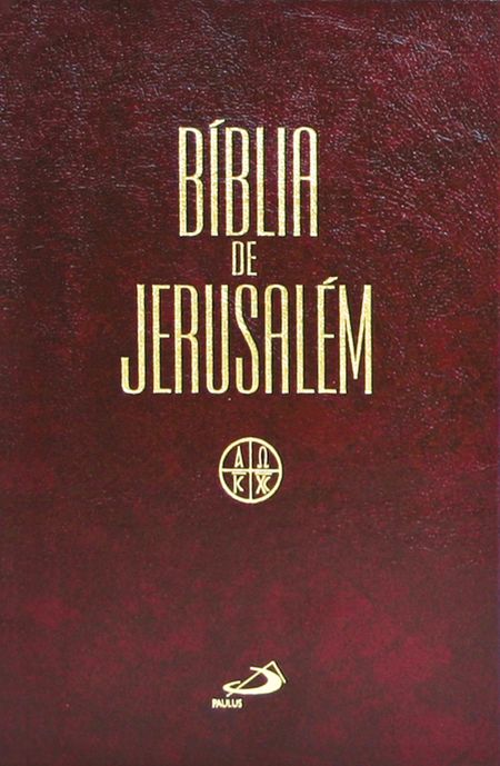 Livro Bíblia de Jerusalém - Média Zíper