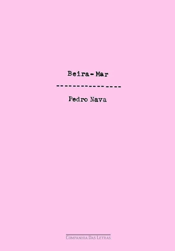 Livro Beira-mar