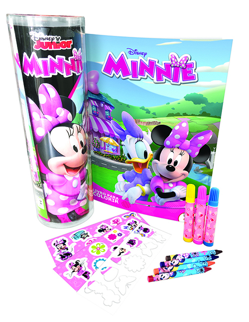 Livro Disney - Tubo histórias para colorir - Minnie