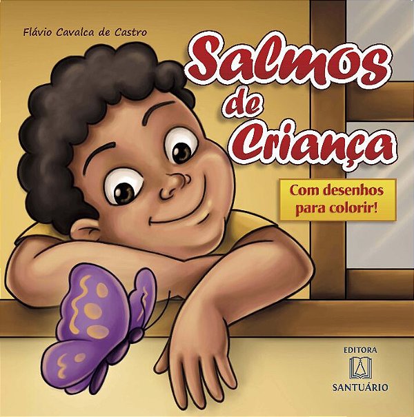 Livro Salmos De Criança, Para Colorir