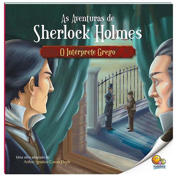 Livro As Aventuras de Sherlock Holmes: O Intérprete Grego...