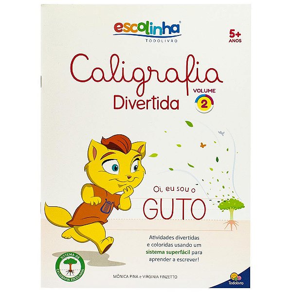 Livro Caligrafia Divertida III: Vol. 2 (Escolinha Todolivro)