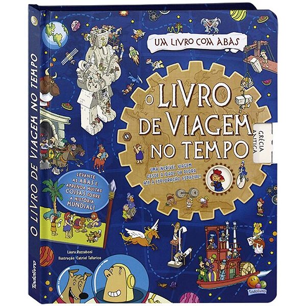 Livro Um Livro com Abas: Livro de Viagem no Tempo, O