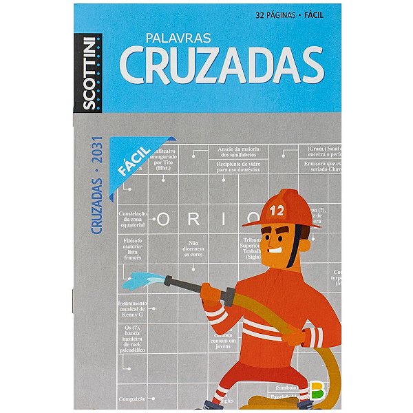 Livro Scottini Cruzadas (32p) N.2031 (Fácil)