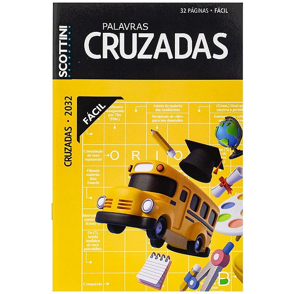 Livro Scottini Cruzadas (32p) N.2032 (Fácil)