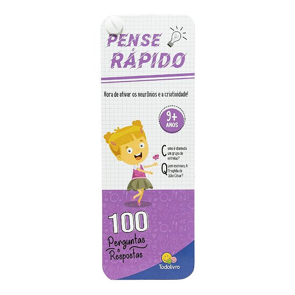 Livro Pense Rápido: 9 Anos