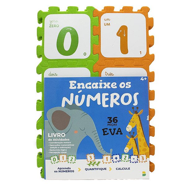 Livro Encaixe e Aprenda: Números