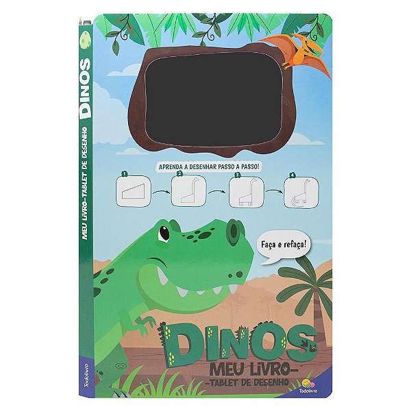 Livro Meu Livro-tablet: Dinos