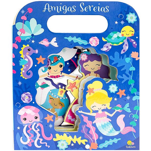 Livro Janelinhas Divertidas: Amigas Sereias
