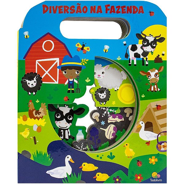 Livro Janelinhas Divertidas: Diversão na Fazenda