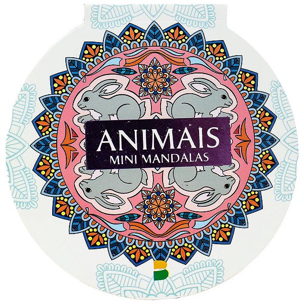 Livro Mini Mandalas Encantadas: Animais