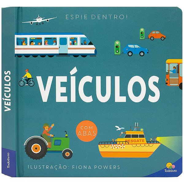 Livro Espie dentro! veículos
