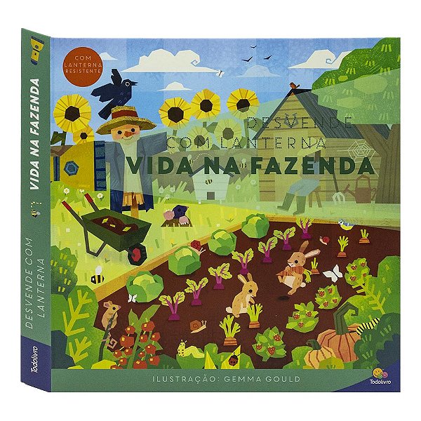 Livro Desvende com lanterna! Vida na fazenda