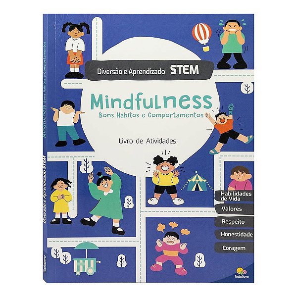 Livro Diversão e Aprendizado STEM: Mindfulness