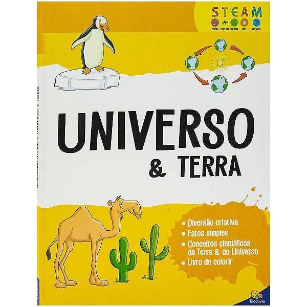 Livro Atividades STEAM: Universo & Terra