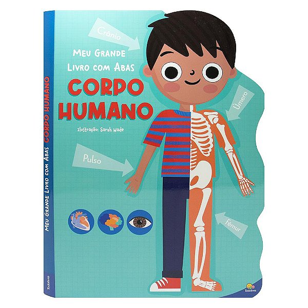Livro Meu Grande Livro com Abas: Corpo Humano
