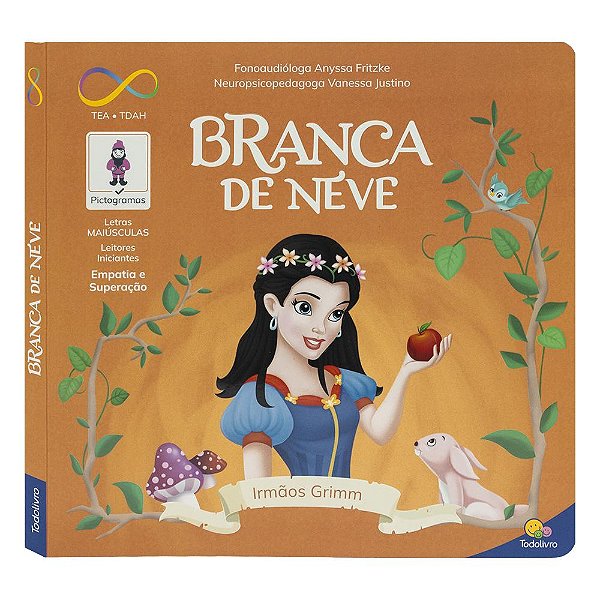 Livro Neurodiversidade Clássicos: Branca de Neve