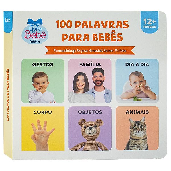 Livro 100 Palavras para Bebês