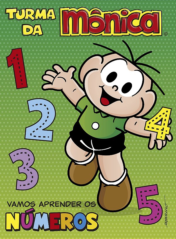 Livro Turma da Mônica - Vamos aprender os números: Vamos aprend...