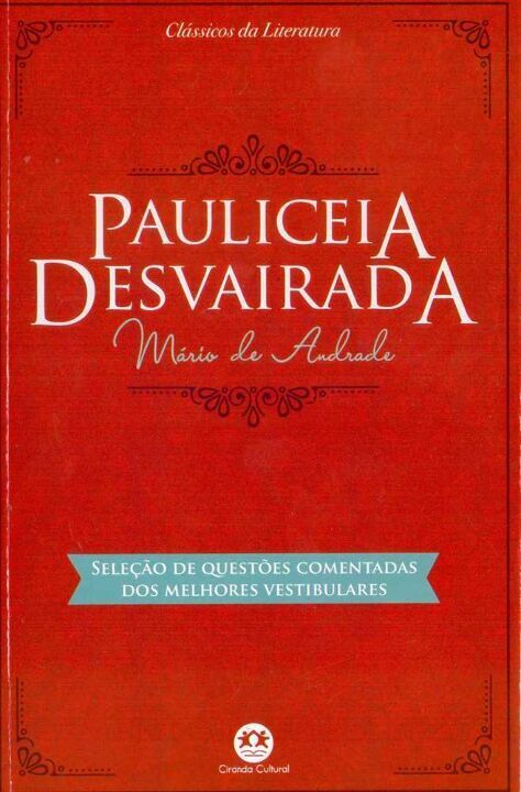 Livro Pauliceia desvairada: Com seleção de questões comen...