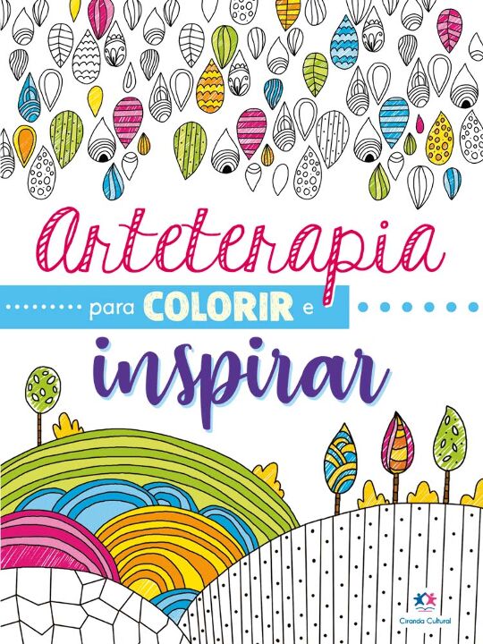 Livro Arteterapia para colorir e inspirar