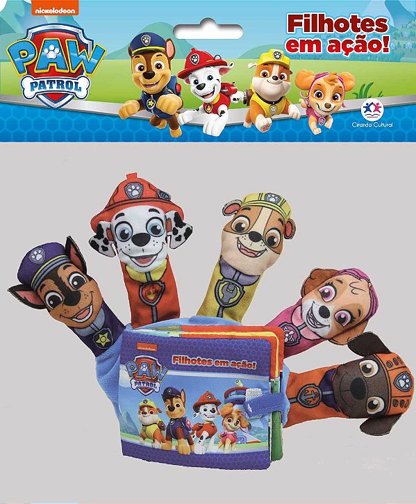 Livro Patrulha Canina - Filhotes em ação