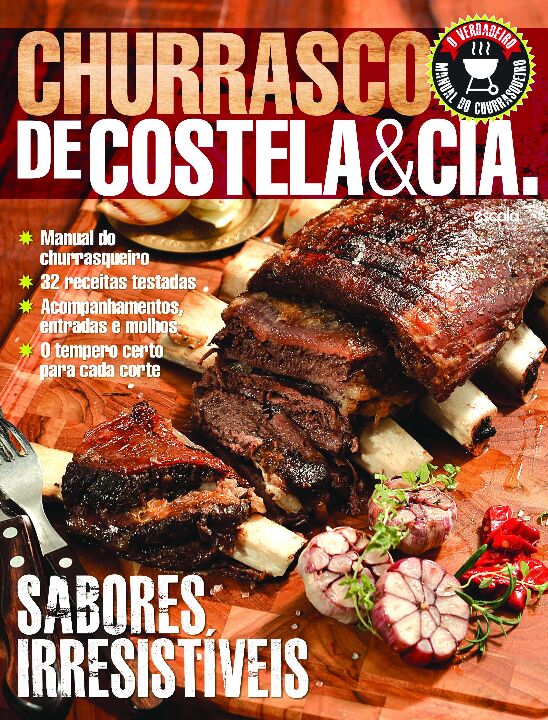 Livro Churrasco de Frango, Peixes & Carnes exóticas