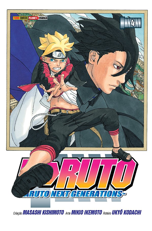 Livro Boruto: Naruto Next Generations Vol. 4