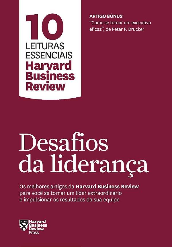 Livro Desafios da liderança (10 leituras essenciais - HBR...