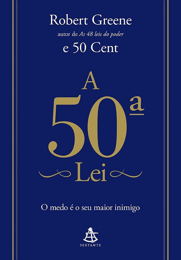Livro A 50ª Lei - O Medo É O Seu Maior Inimigo