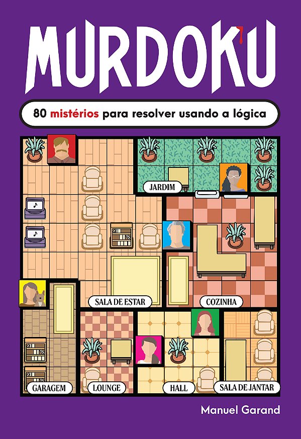 Livro Murdoku: 80 mistérios para resolver usando a lógica