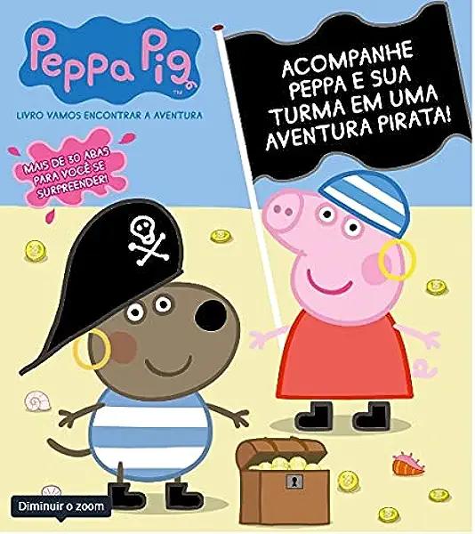 Livro Peppa Pig - Vamos Encontrar A Aventura