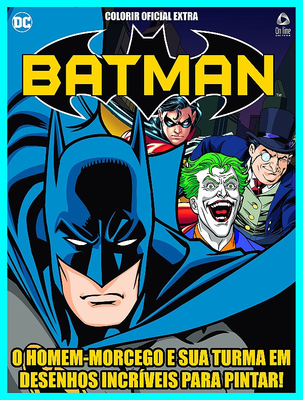 Livro Batman: colorir oficial extra