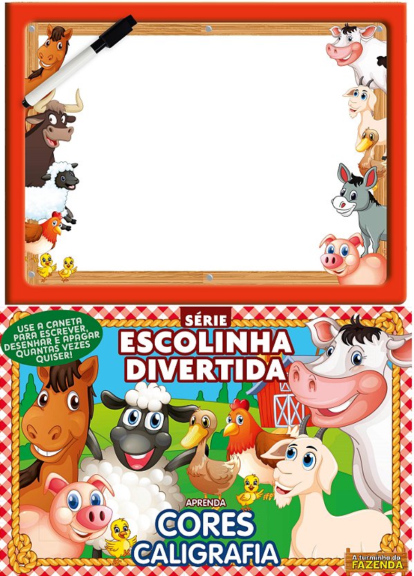 Livro A turminha da fazenda - Série escolinha divertida: ...