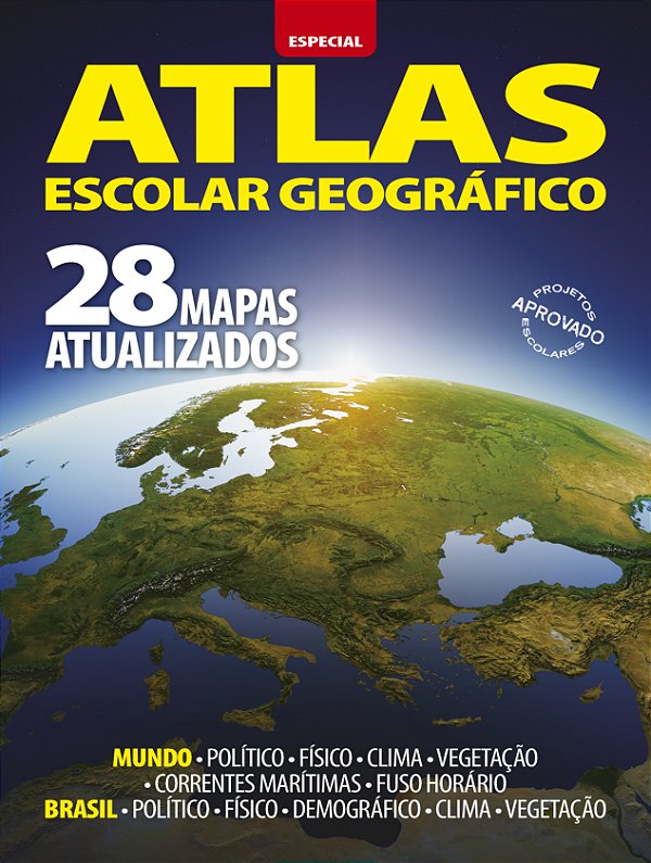 Livro Atlas geografico escolar especial