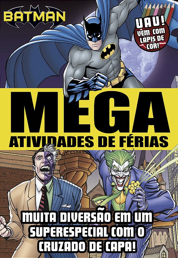 Livro Batman: mega atividades de férias