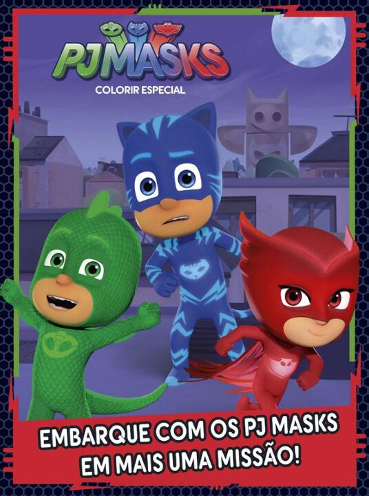 Livro Pj Masks - Colorir especial