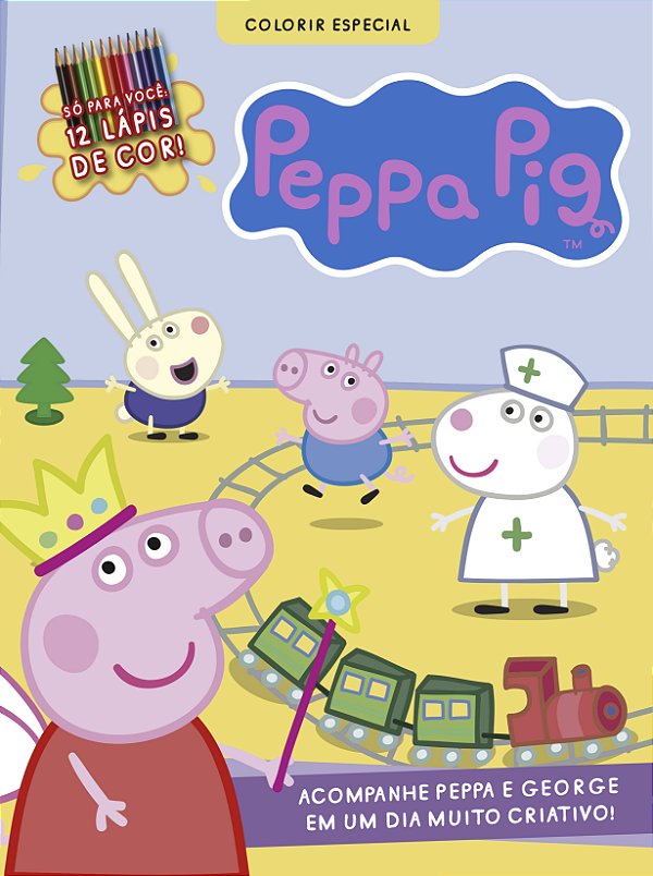 Livro Peppa Pig: colorir especial