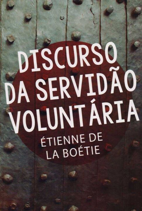 Livro Discurso da servidão voluntária