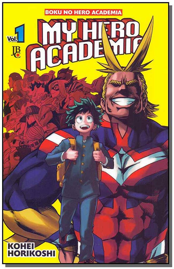 Livro My Hero Academia - Vol. 1