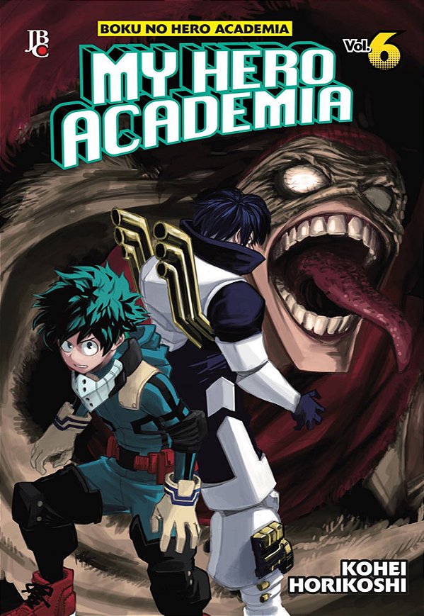 Livro My hero academia - boku no hero - vol. 6