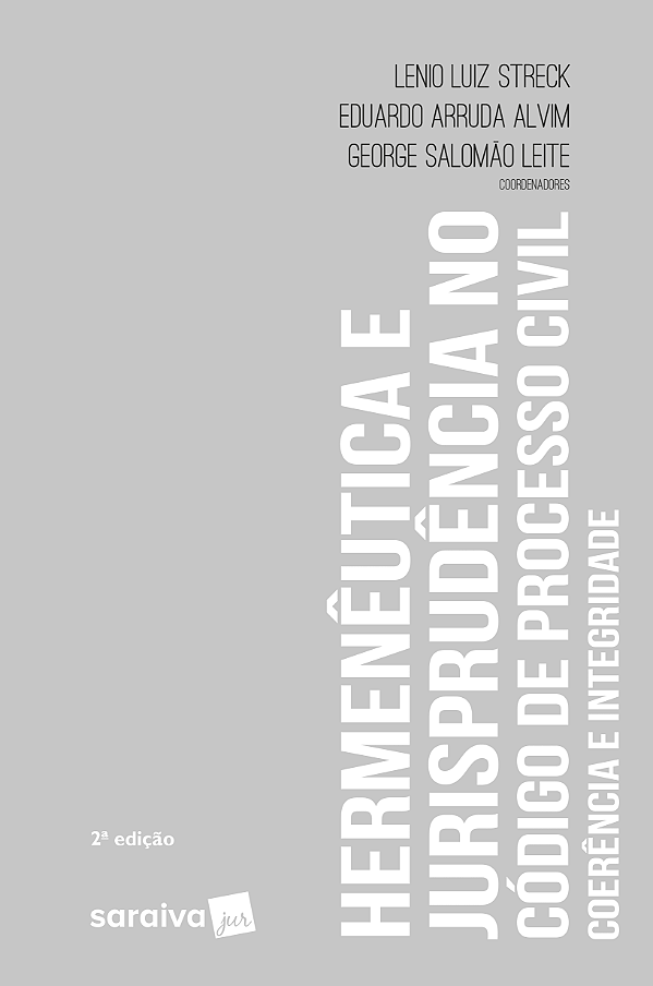 Livro Hermenêutica e jurisprudência no novo código de pro...