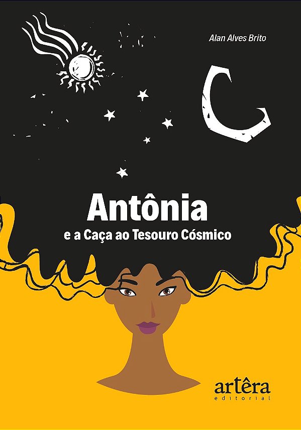 Livro Antônia e a caça ao tesouro cósmico