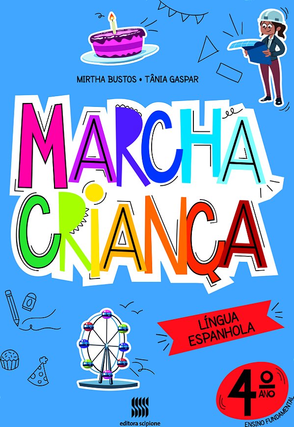 Livro Marcha Criança Espanhol 4 Ano - 03Ed/20