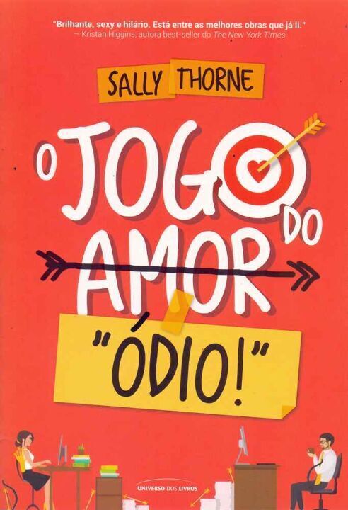 Livro O jogo do amor "ódio"