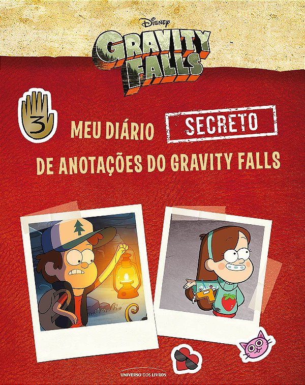 Livro Meu diário (secreto) de anotações do Gravity Falls
