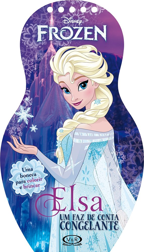 Livro Elsa: Um Faz De Conta Congelante