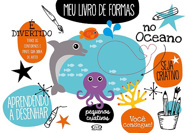 Livro Meu livro de formas: no oceano